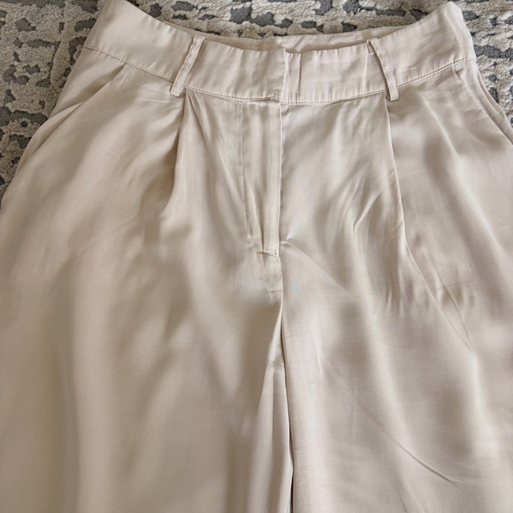 Forever 21 Cream Wide Leg Pants - Picture 3 of 5